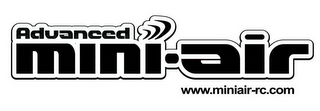 ADVANCED MINI AIR WWW.MINIAIR-RC.COM logo
