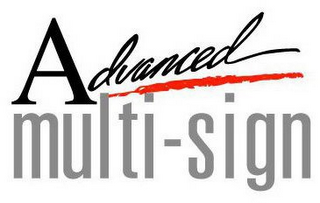 ADVANCED MULTI-SIGN logo