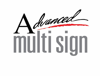 ADVANCED MULTI SIGN logo