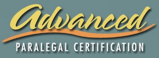 ADVANCED PARALEGAL CERTIFICATION logo