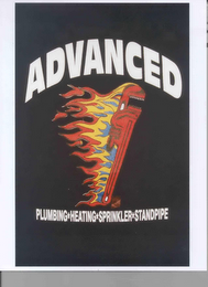 ADVANCED PLUMBING HEATING SPRINKLER STANDPIPE logo