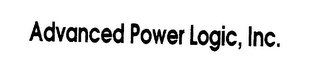 ADVANCED POWER LOGIC, INC. logo