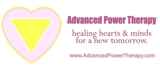ADVANCED POWER THERAPY HEALING HEARTS & MINDS FOR A NEW TOMORROW. WWW.ADVANCEDPOWERTHERAPY.COM logo