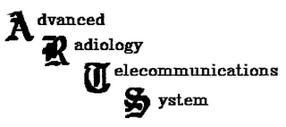 ADVANCED RADIOLOGY TELECOMMUNICATIONS SYSTEM logo