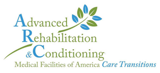 ADVANCED REHABILITATION & CONDITIONING MEDICAL FACILITIES OF AMERICA CARE TRANSITIONS logo