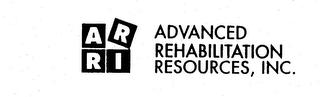 ADVANCED REHABILITATION RESOURCES, INC. ARRI logo