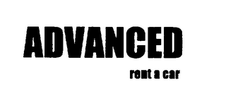 ADVANCED RENT A CAR logo