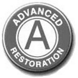 ADVANCED RESTORATION A logo