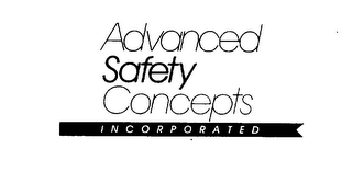 ADVANCED SAFETY CONCEPTS INCORPORATED logo