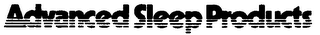 ADVANCED SLEEP PRODUCTS logo
