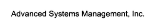 ADVANCED SYSTEMS MANAGEMENT, INC. logo