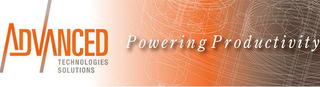 ADVANCED TECHNOLOGIES SOLUTIONS POWERING PRODUCTIVITY logo