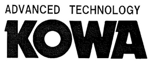 ADVANCED TECHNOLOGY KOWA logo