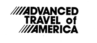 ADVANCED TRAVEL OF AMERICA logo