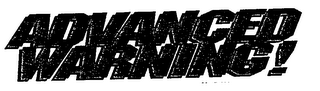 ADVANCED WARNING! logo