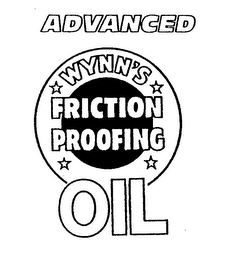 ADVANCED WYNN'S FRICTION PROOFING OIL TREATMENT logo