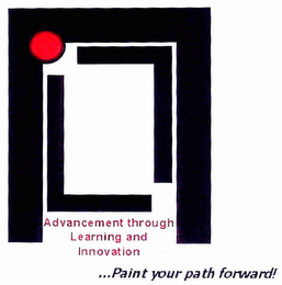 ADVANCEMENT THROUGH LEARNING AND INNOVATION ...PAINT YOUR PATH FORWARD! logo