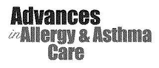 ADVANCES IN ALLERGY & ASTHMA CARE logo