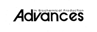 ADVANCES IN BIOCHEMICAL PRODUCTION logo