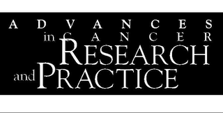 ADVANCES IN CANCER RESEARCH AND PRACTICE logo