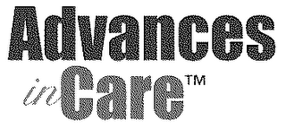 ADVANCES IN CARE logo