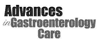 ADVANCES IN GASTROENTEROLOGY CARE logo