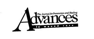 ADVANCES IN WOUND CARE THE JOURNAL FOR PREVENTION AND HEALING logo
