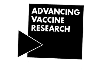 ADVANCING VACCINE RESEARCH logo