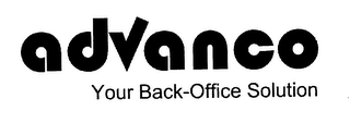ADVANCO YOUR BACK-OFFICE SOLUTION logo