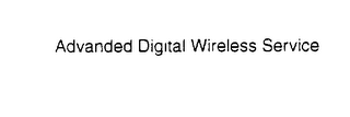 ADVANDED DIGITAL WIRELESS SERVICE logo