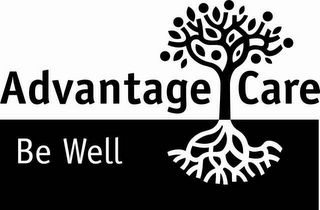 ADVANTAGE CARE BE WELL logo