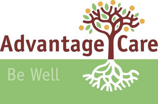 ADVANTAGE CARE BE WELL logo