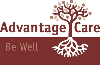 ADVANTAGE CARE BE WELL logo