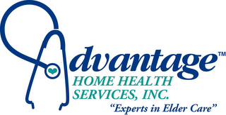 ADVANTAGE HOME HEALTH SERVICES, INC. "EXPERTS IN ELDER CARE" logo