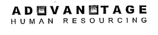 ADVANTAGE HUMAN RESOURCING logo