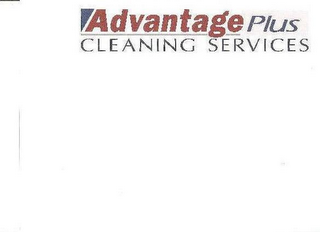 ADVANTAGE PLUS CLEANING SERVICES logo