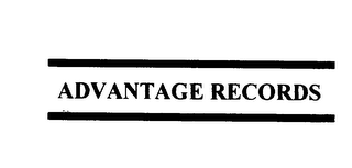 ADVANTAGE RECORDS logo