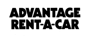 ADVANTAGE RENT-A-CAR logo