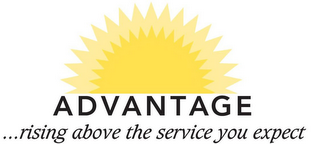 ADVANTAGE ...RISING ABOVE THE SERVICE YOU EXPECT logo