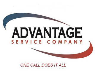 ADVANTAGE SERVICE COMPANY ONE CALL DOES IT ALL logo