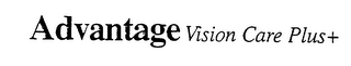 ADVANTAGE VISION CARE PLUS + logo