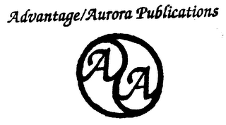 ADVANTAGE/AURORA PUBLICATIONS A/A logo