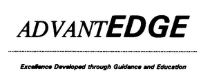 ADVANTEDGE EXCELLENCE DEVELOPED THROUGH GUIDANCE AND EDUCATION logo