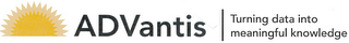 ADVANTIS TURNING DATA INTO MEANINGFUL KNOWLEDGE logo