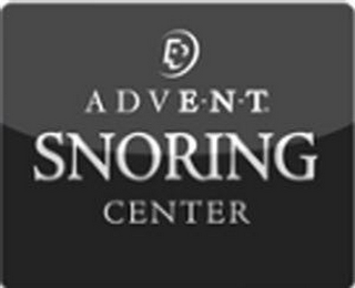 ADVE · N· T SNORING CENTER logo