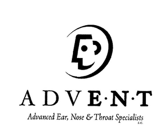 ADVE·N·T ADVANCED EAR, NOSE & THROAT SPECIALISTS S.C. logo