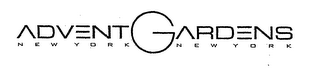 ADVENT GARDENS NEW YORK NEW YORK logo