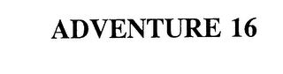 ADVENTURE 16 logo