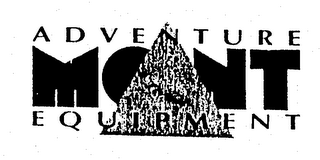 ADVENTURE MONT EQUIPMENT logo