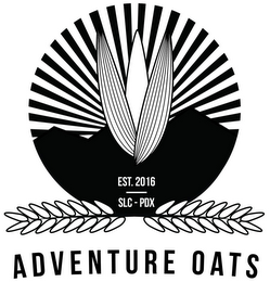 ADVENTURE OATS EST. 2016 SLC - PDX logo